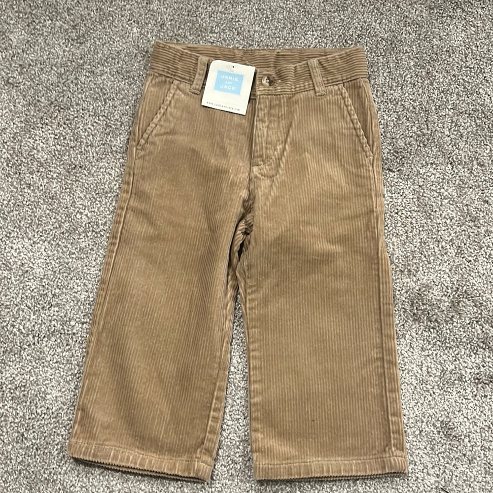 Janie and Jack Corduroy pants size 18-24 months